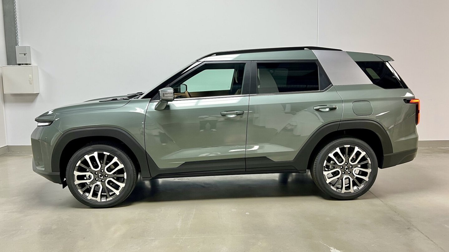 Der SsangYong Torres in der Forest Edition mit 20 Zoll großen Felgen.