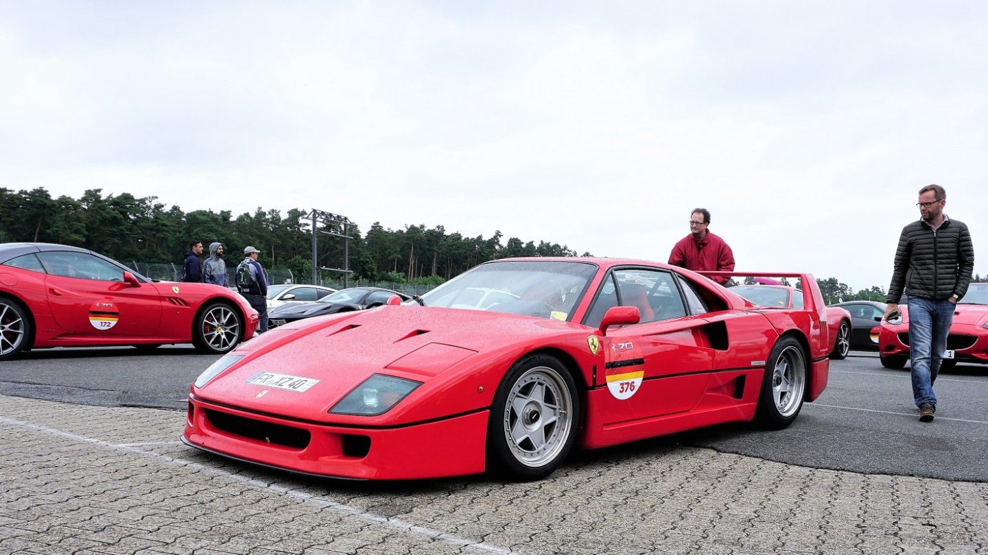 Der Ferrari F40 war Ende der 80er Jahre sogar als Modellauto ein Spekulationsobjekt. Foto: Bernd Conrad