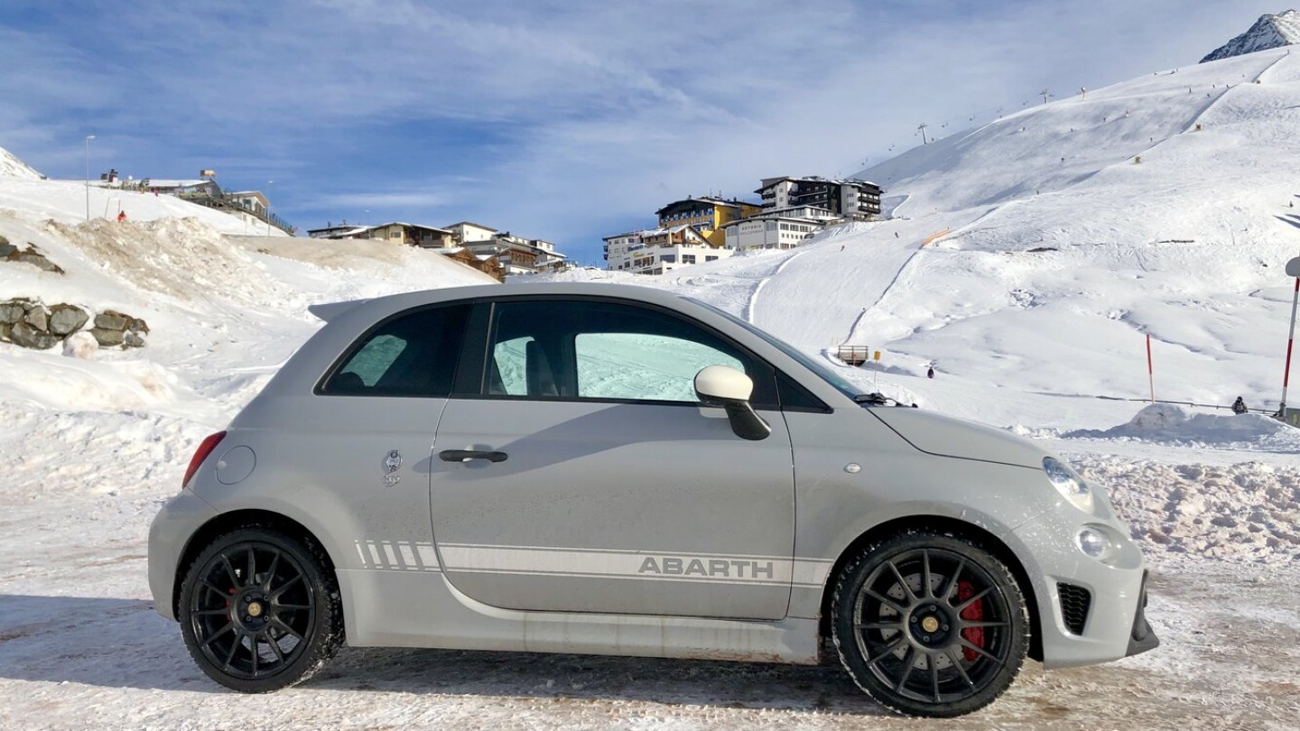 Spaß auch am Fuße der Piste.