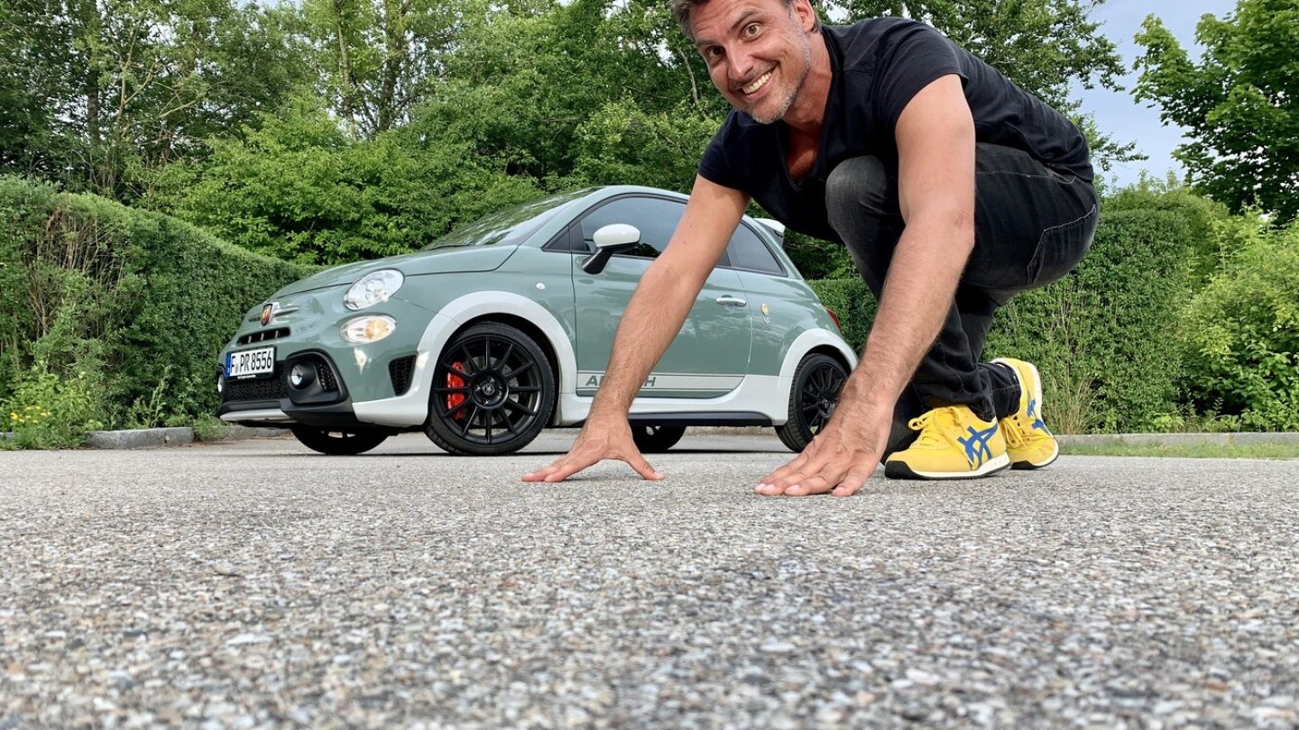 Der schnelle Abarth ist mehr Sprinter als Marathonläufer.