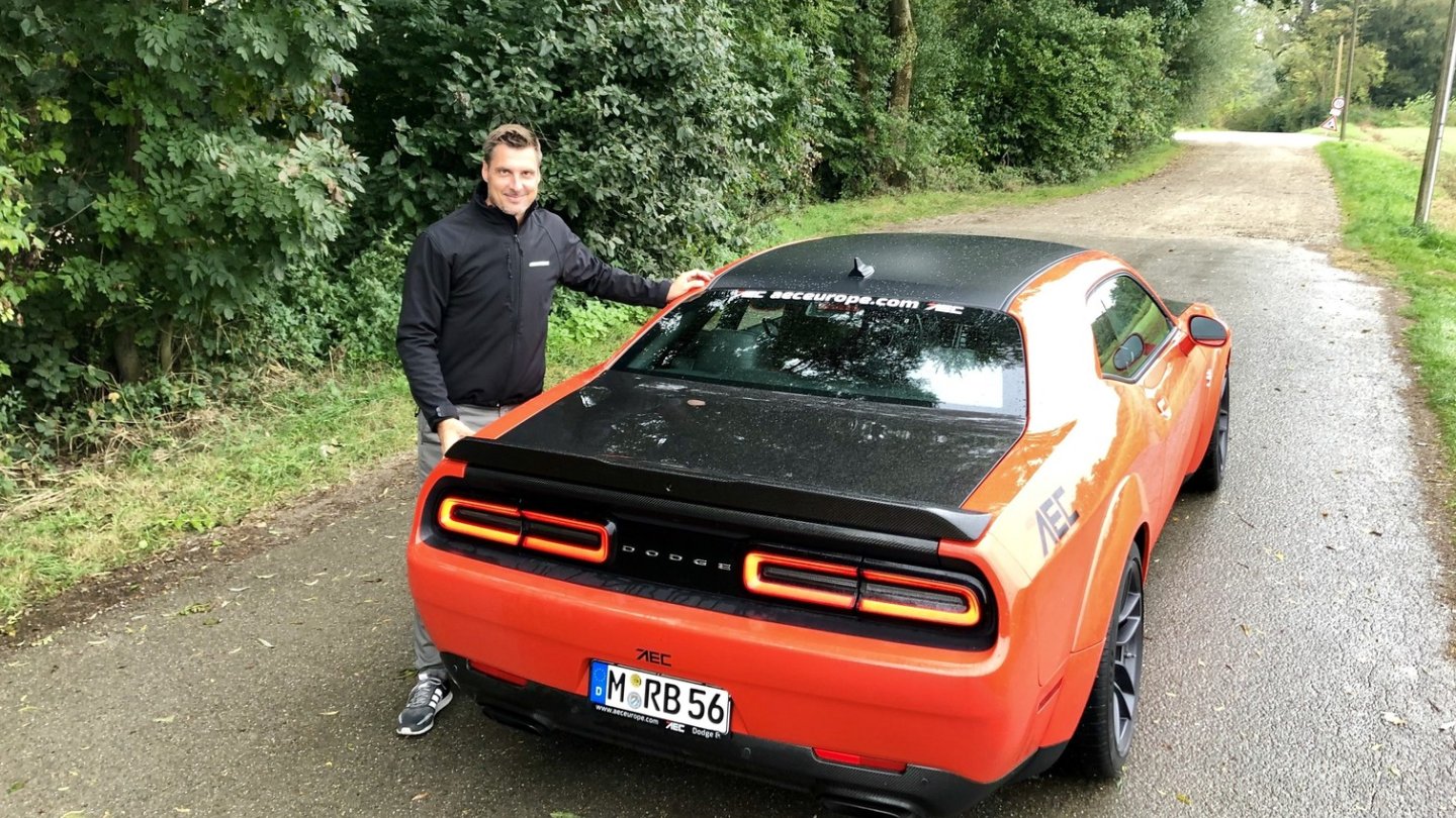 Die Grenze zwischen freudigem Grinsen und beginnendem Wahnsinn.