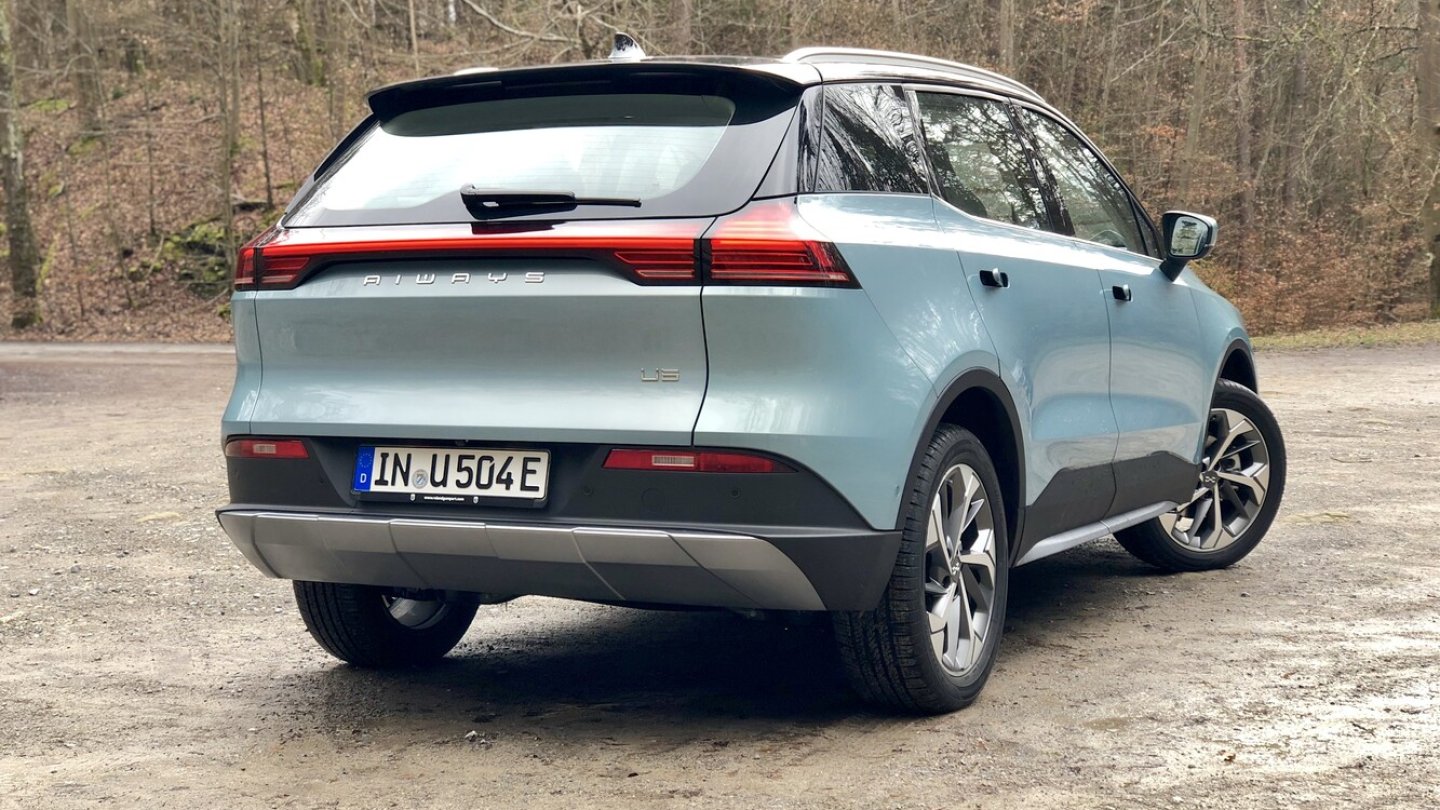 Stimmiges Design, auch am Heck des U5.