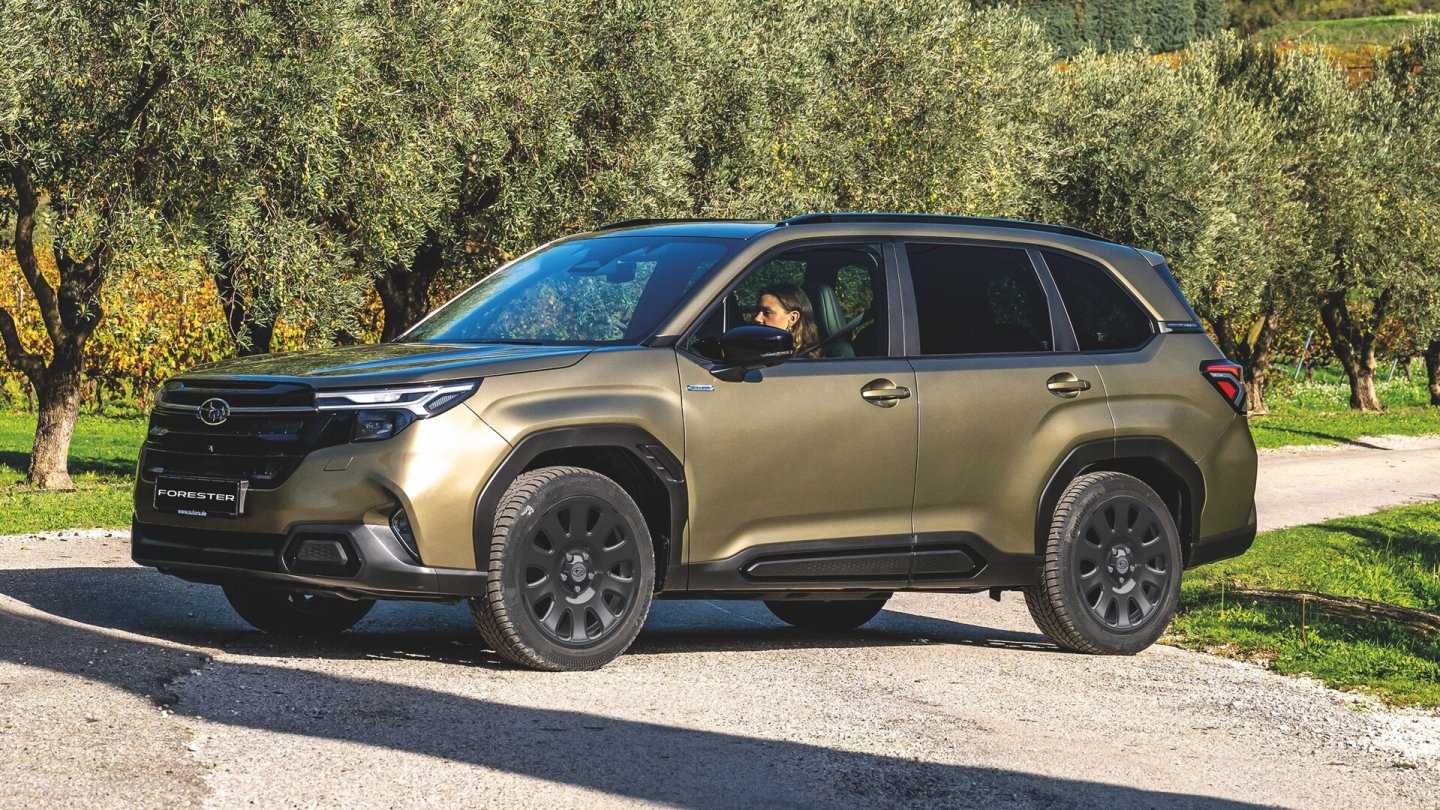 Im Zubehör kann man für den neuen Subaru Forester 18 Zoll große Stahlräder kaufen.