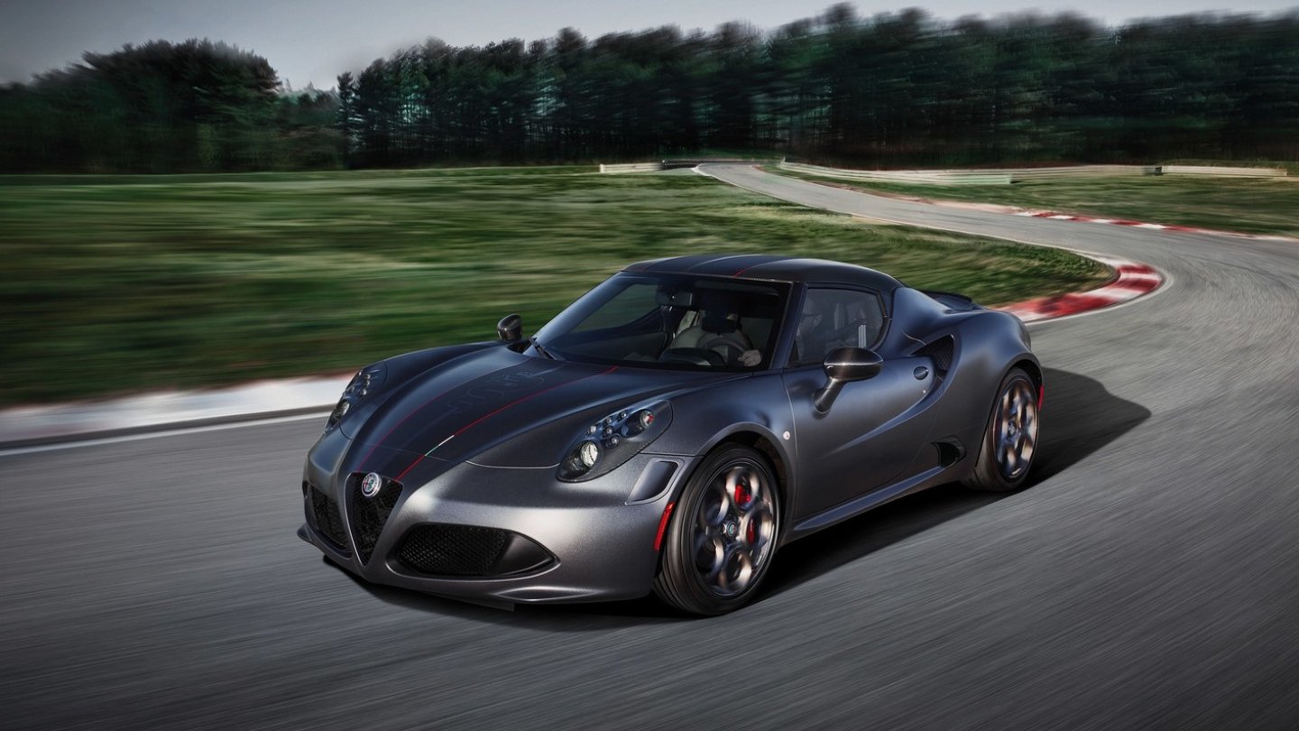 Der Alfa Romeo 4C Coupé als Sondermodell Competizione.