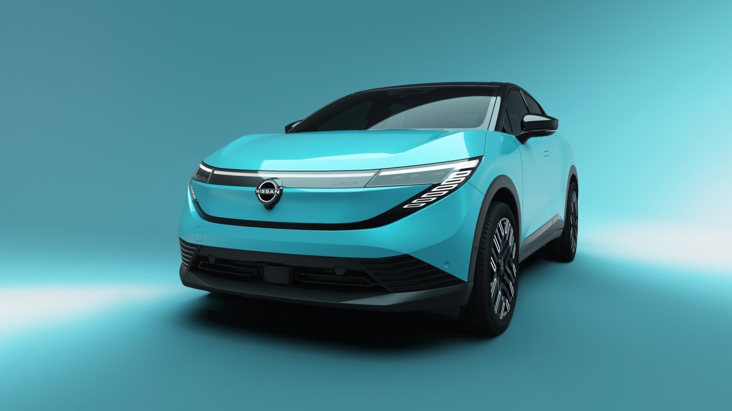 Der neue Nissan Leaf wird ein kompaktes Crossover-Modell.