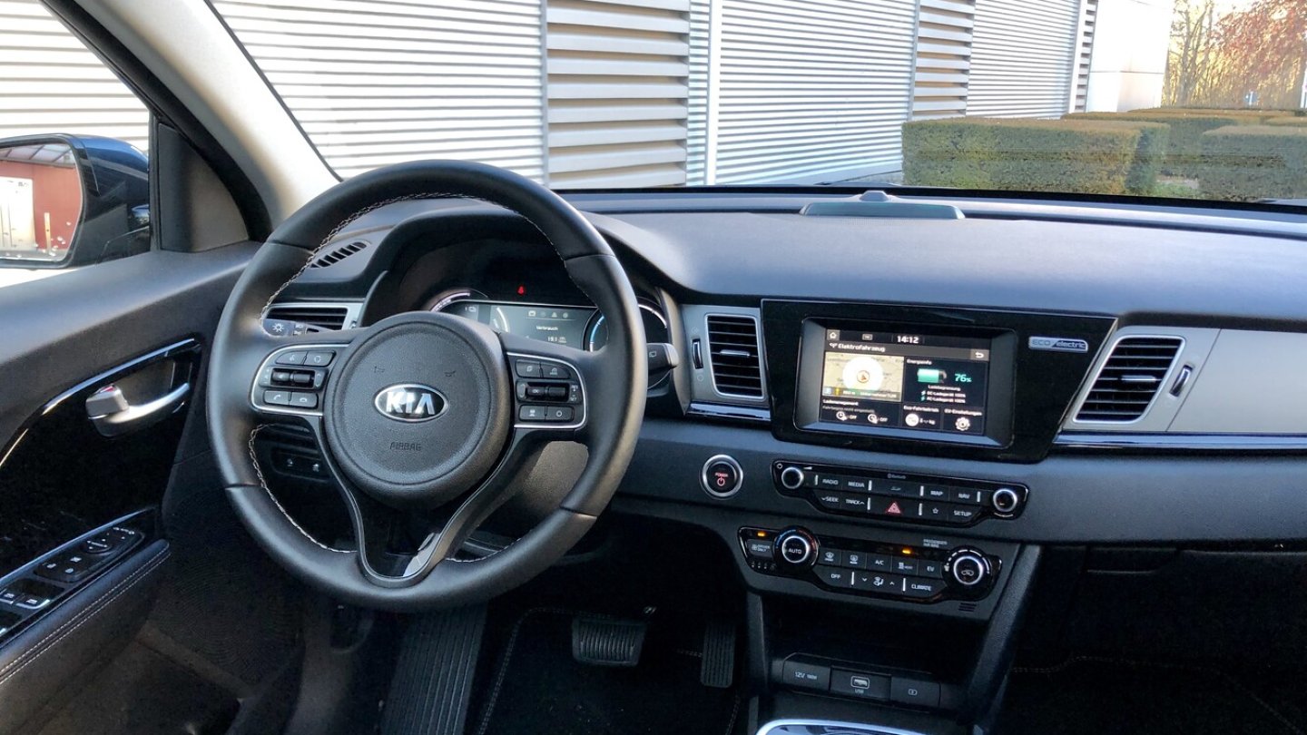 Auch als Elektroauto sieht der Kia Niro innen ganz normal aus.