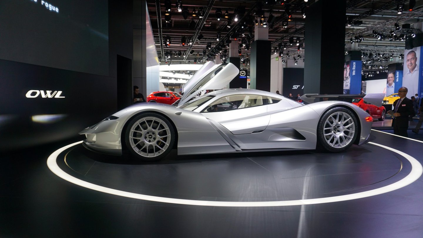 Der optische Auftritt des Konzeptautos passt.