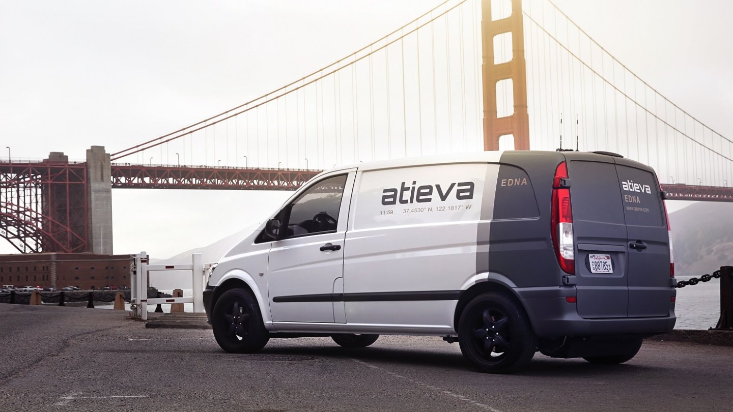 Der Prototyp namens Edna basiert auf einem alten Vito, den Atieva gebraucht gekauft hat.