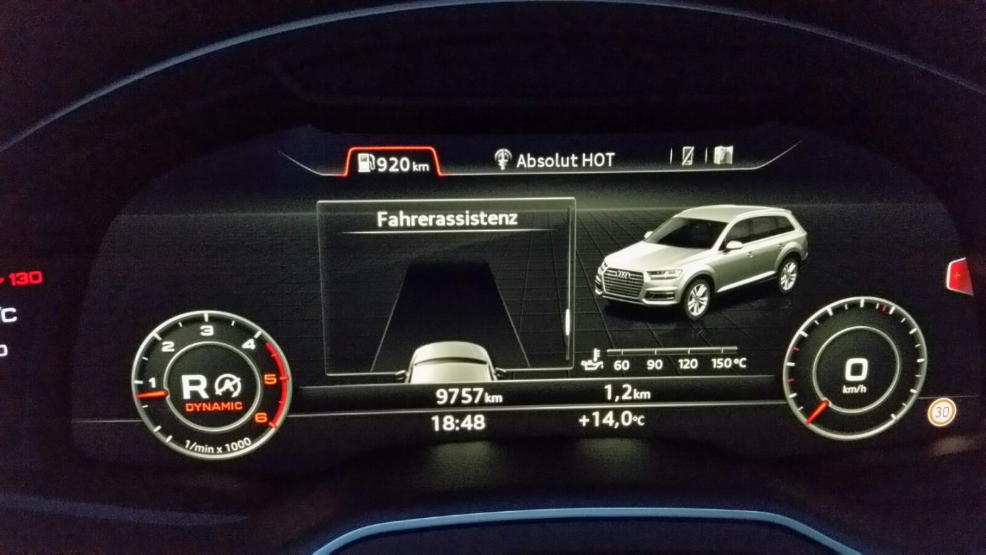 Hochauflösendes digitales Cockpit - der bald neue Standard bei VW und Audi?