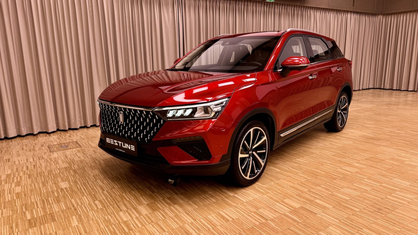 Der Bestune T77 ist das, nicht mehr ganz taufrische, Einstiegsmodell der Marke in Deutschland.