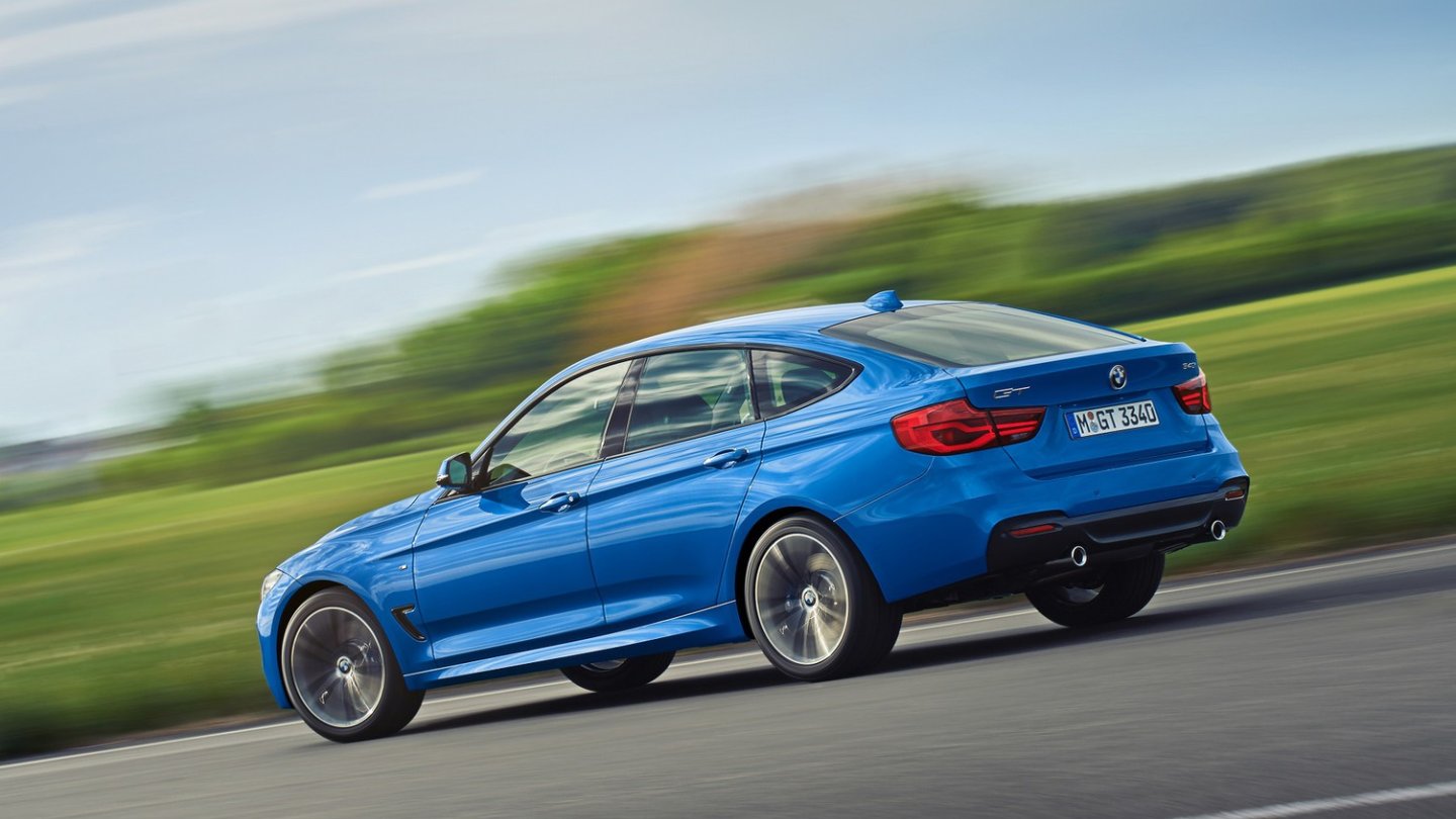 Das Modell M-Sport bleibt am Heck unverändert.