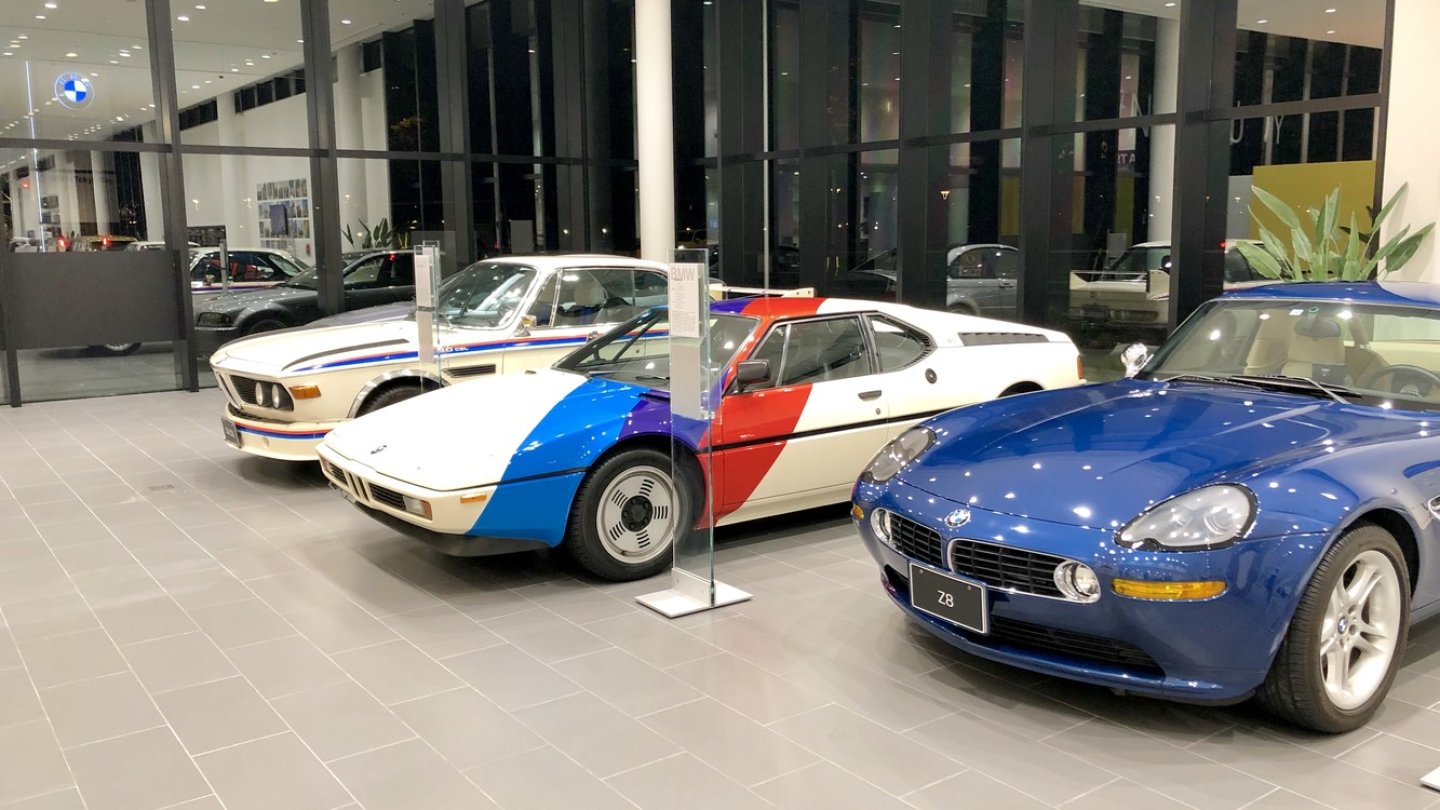 Klassiker der Markengeschichte im Showroom.