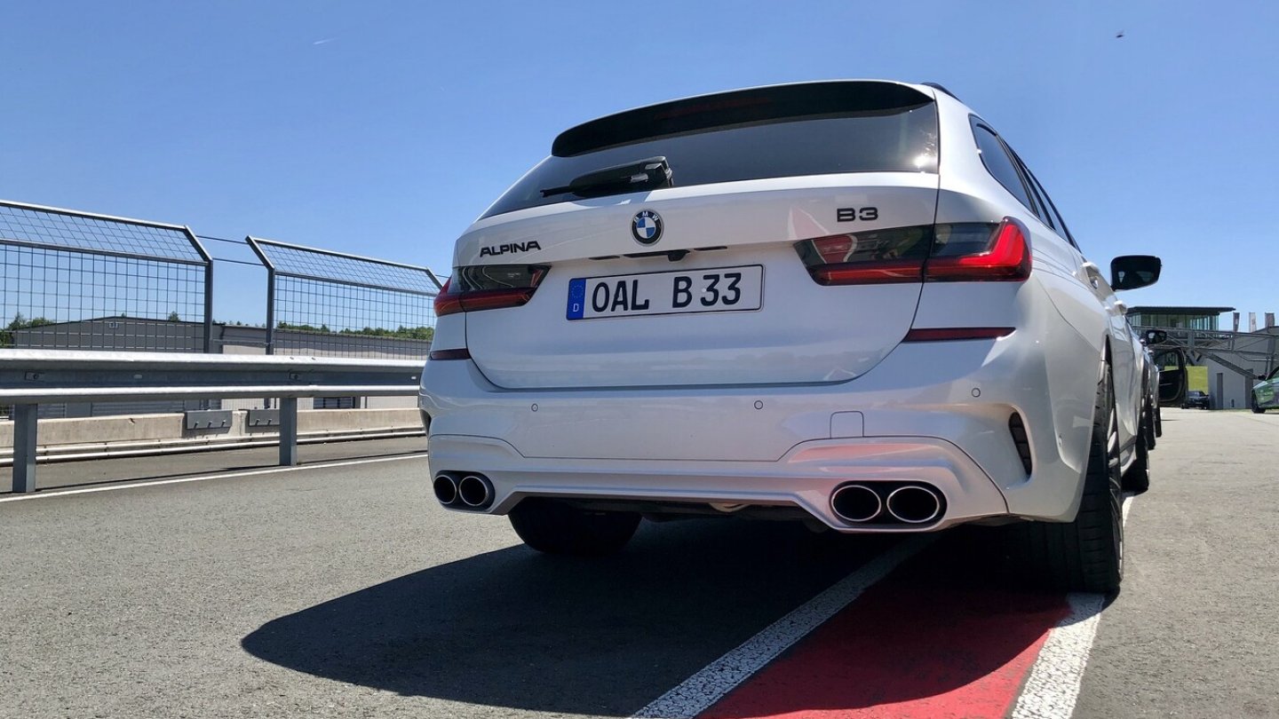 Der BMW-Alpina B3 Touring.