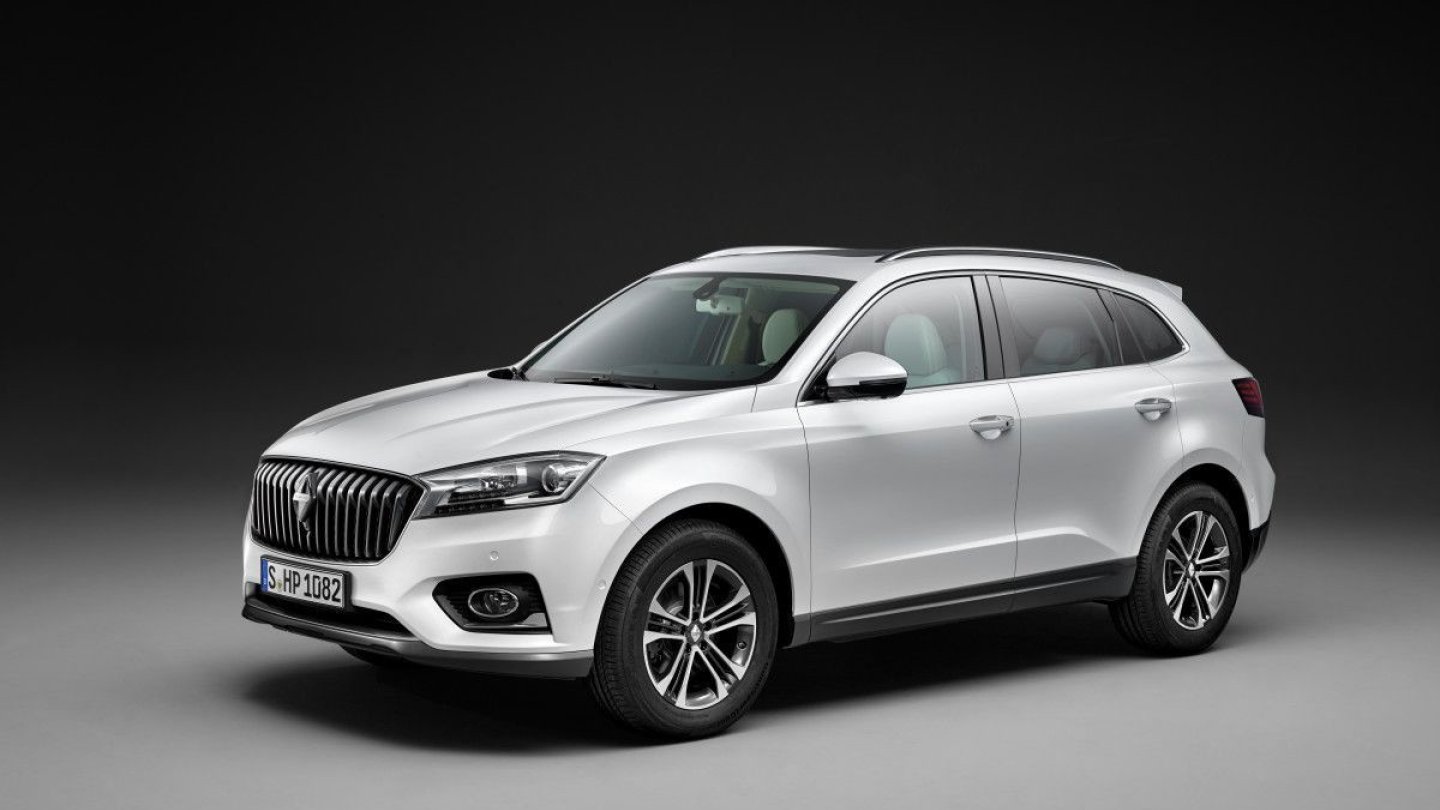 Der Grill erinnert an den Buick Enclave: Borgward BX7