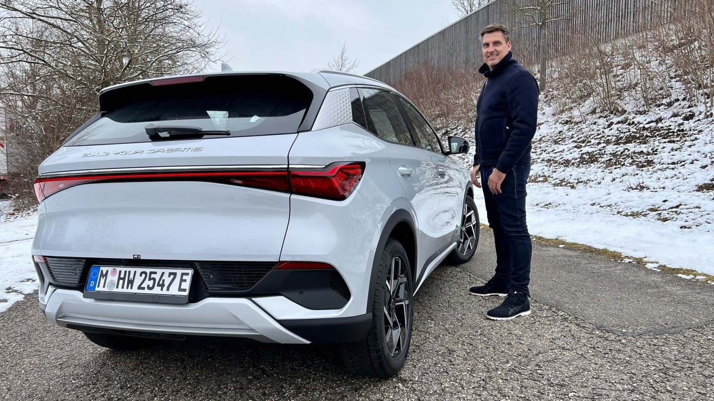 Gelungener Autritt: Der BYD Atto 3 macht einen guten ersten Eindruck.