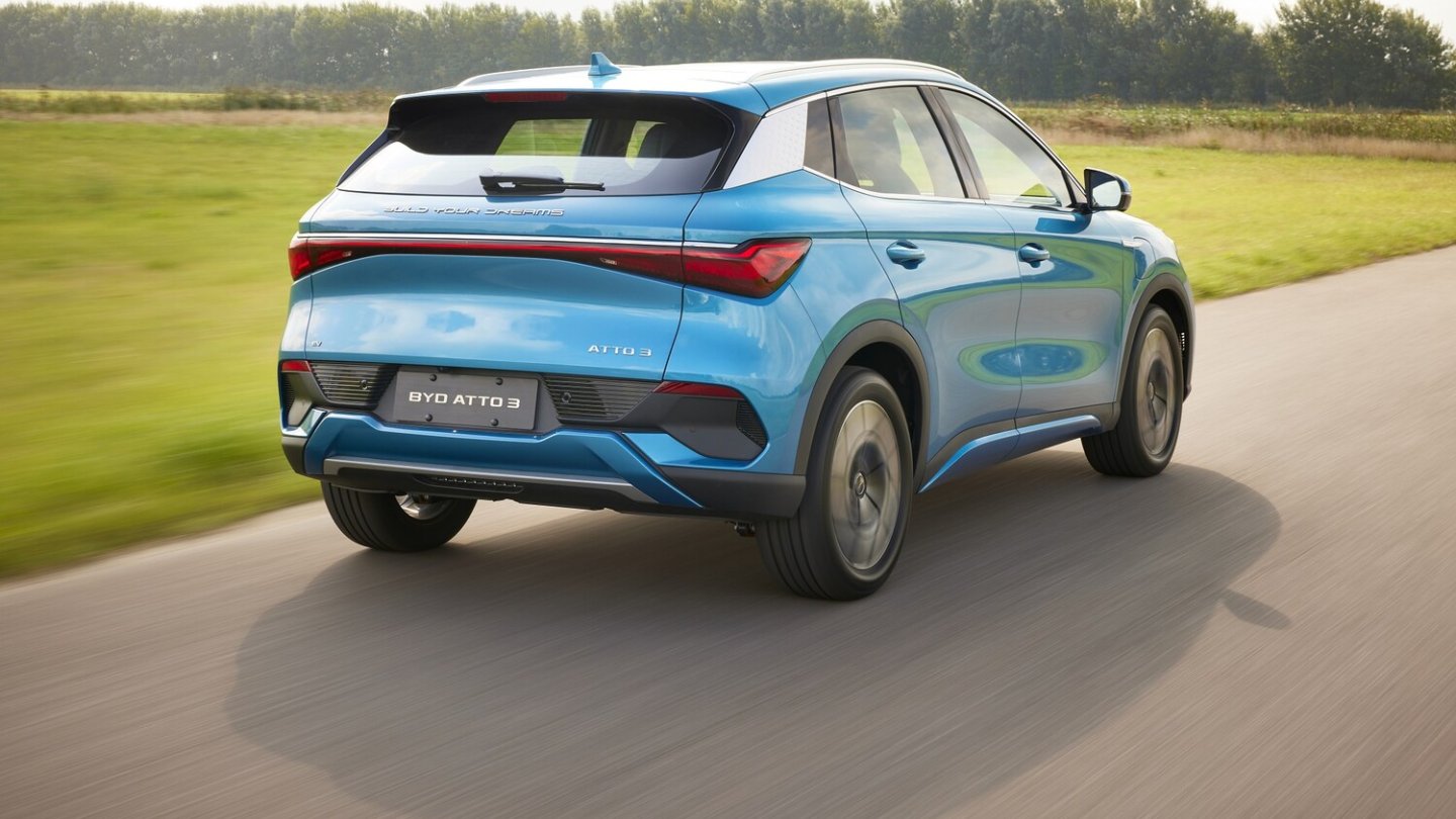 Der BYD Atto3 ist ein kompaktes SUV.