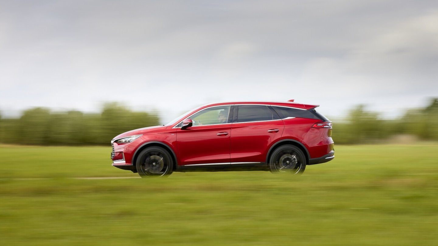 Der BYD Tang ist ein 4,87 Meter langer Siebensitzer.