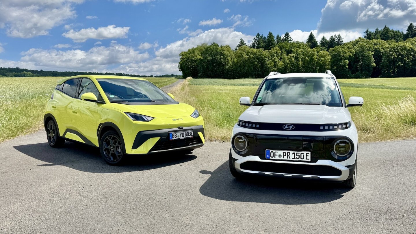 BYD Dolphin Surf vs Hyundai Inster