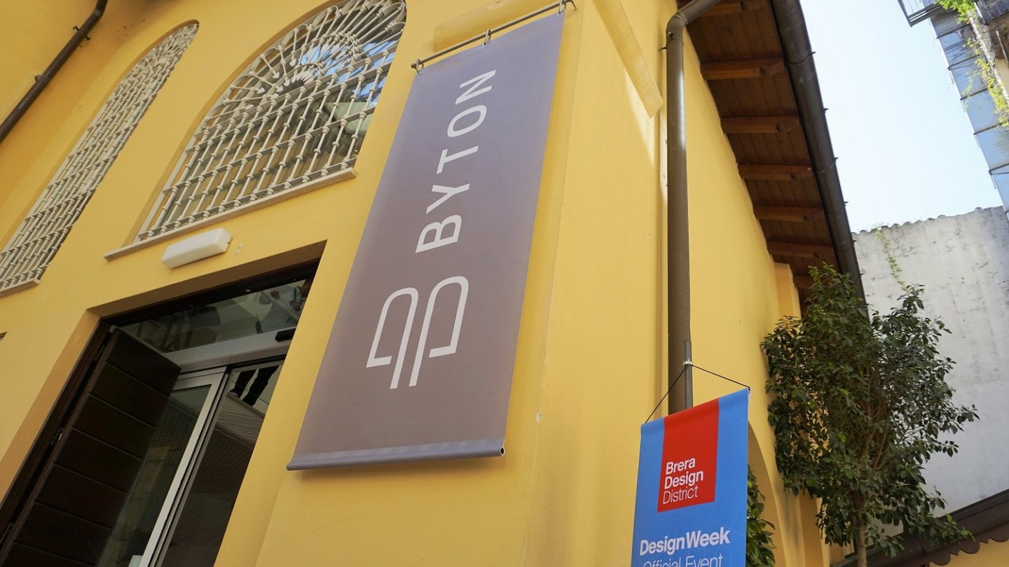 Erster Auftritt für das Byton Brand Store - Konzept in Mailand.