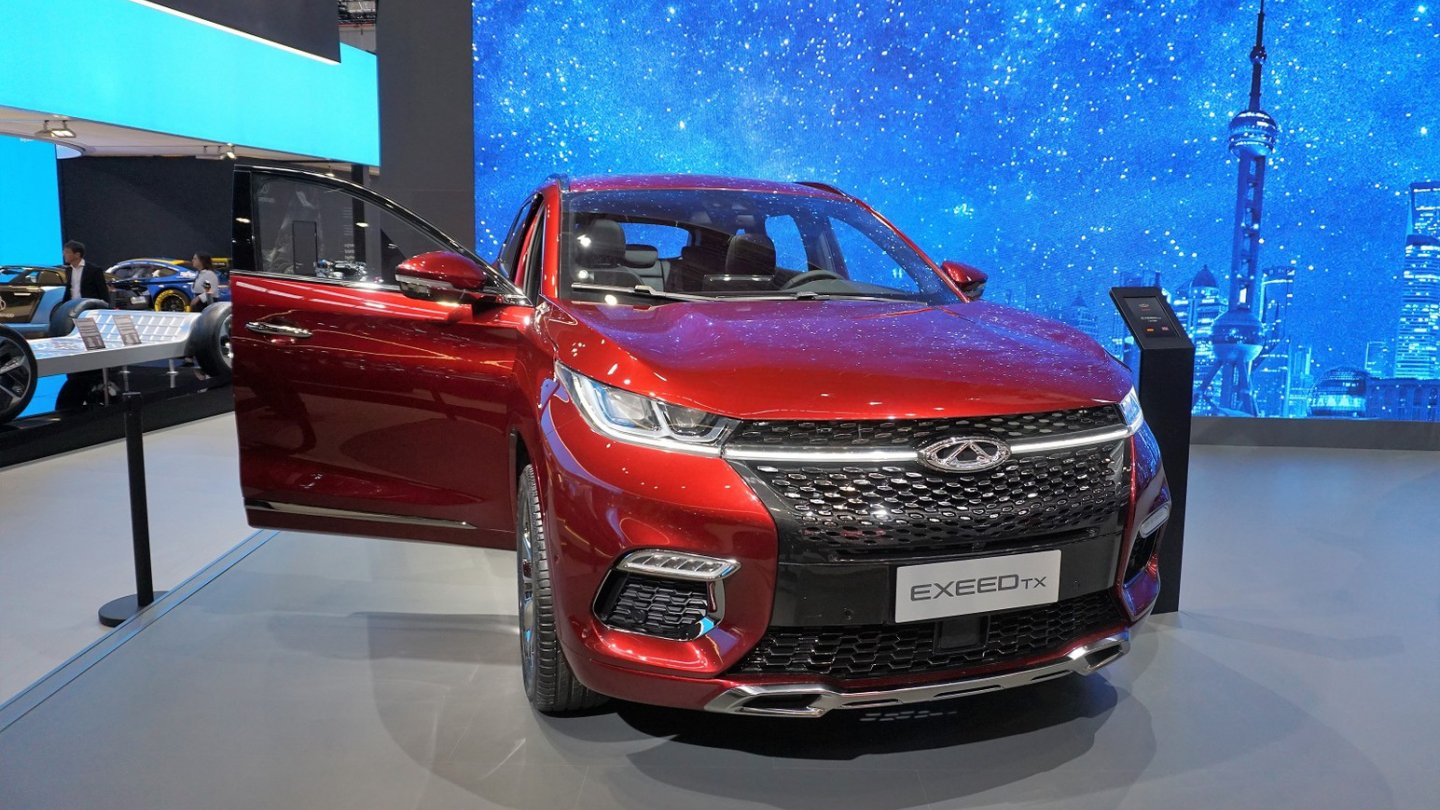 Chery will mit dem Exeed den Weltmarkt erobern.