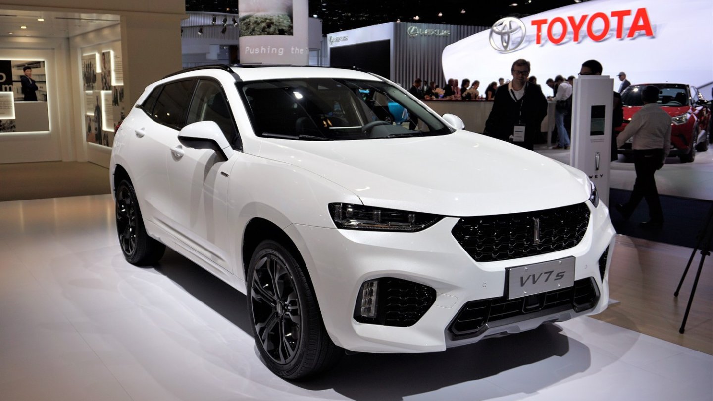 Der Wey P8 mit Plug-in Hybrid - Antrieb.