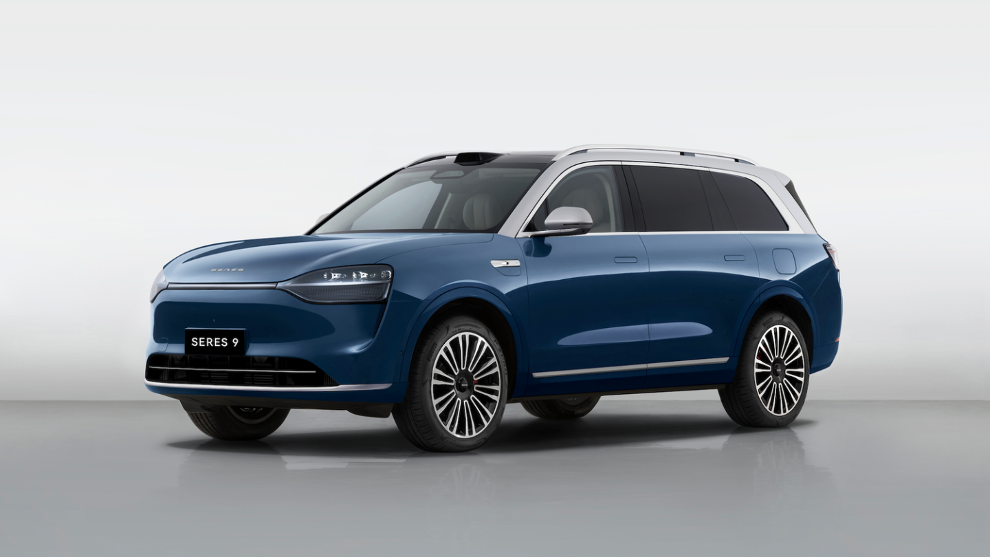 Auch der Seres 9 kommt als serieller PHEV mit Range Extender.