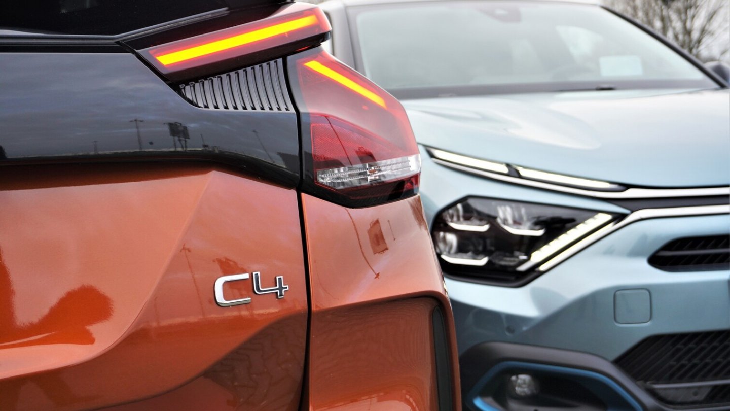 Am Leuchtendesign des C4 durften sich die Designer austoben.