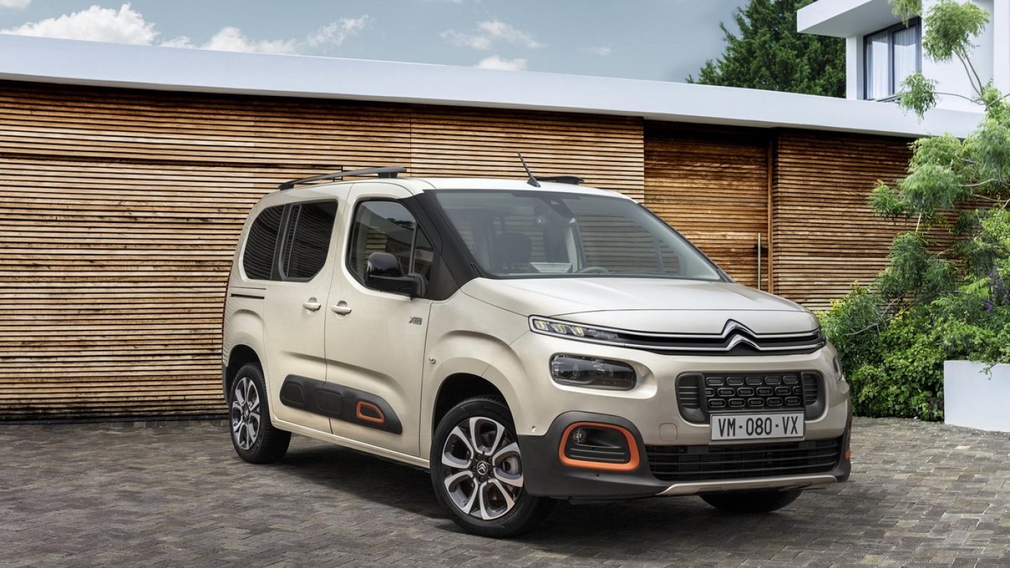 Vier Augen an der Front bekommt auch der neue Citroen Berlingo.