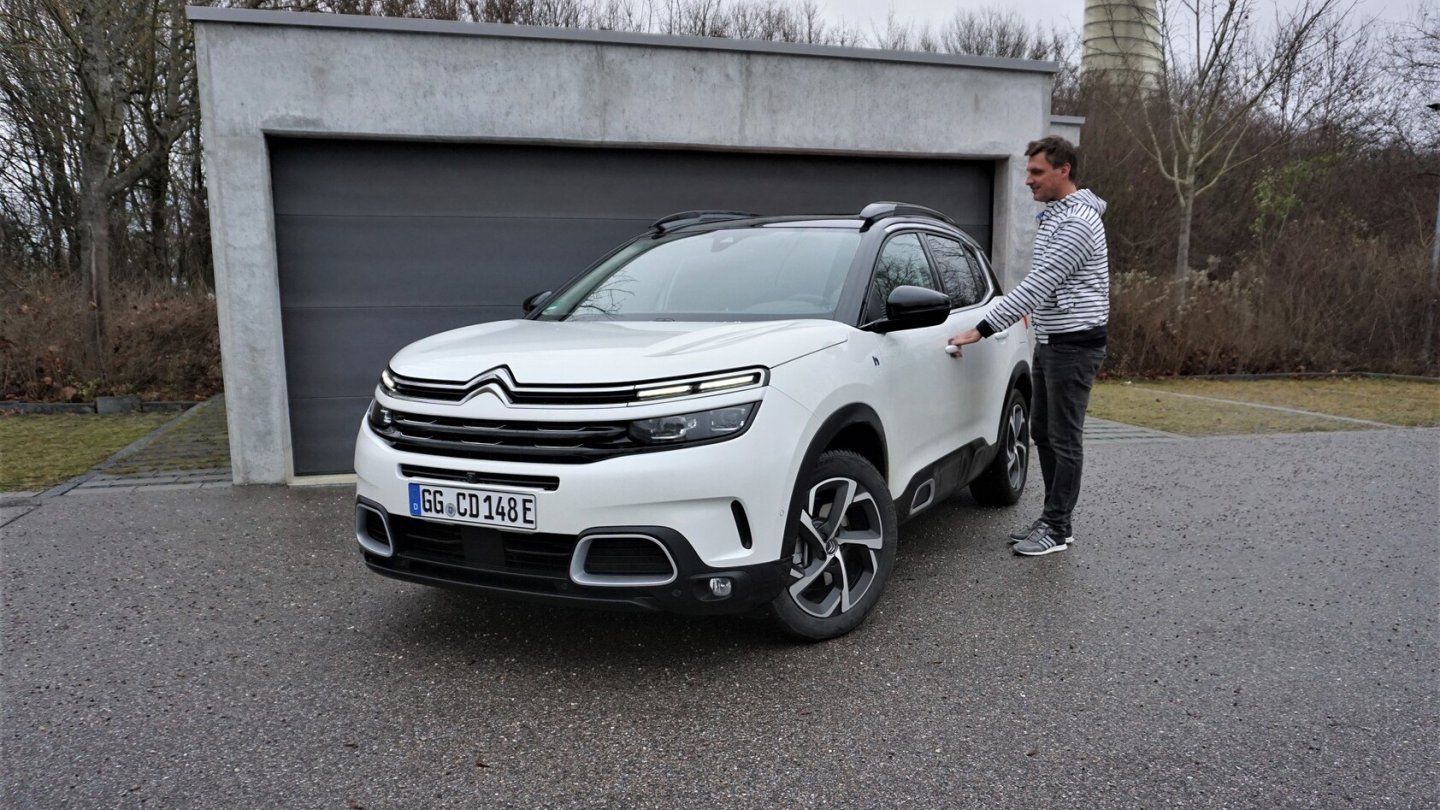 Charakterstarke Frontpartie am C5 Aircross.