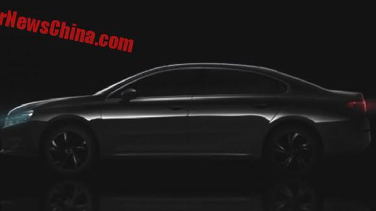 Das erste offizielle Bild des neuen Citroen C6. Kein Kommentar.