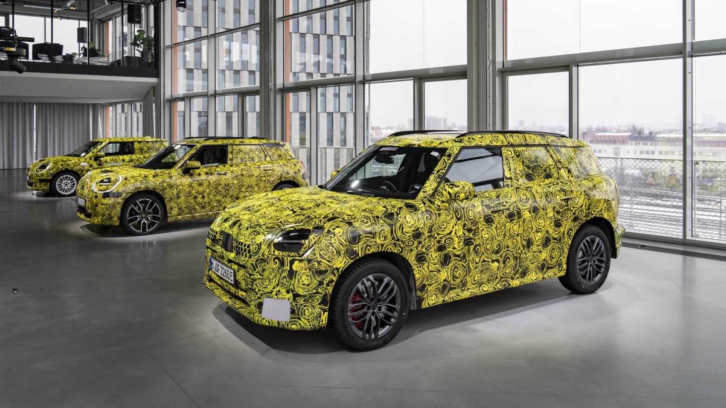 Der neue Mini Countryman wächst auf 4,43 Meter.