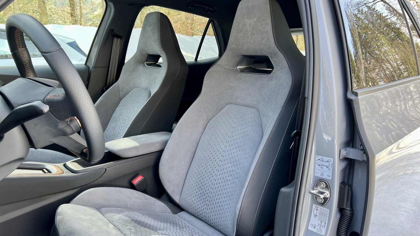 Ob Kurz- oder Langstrecke: Die Sportsitze sind sehr bequem.