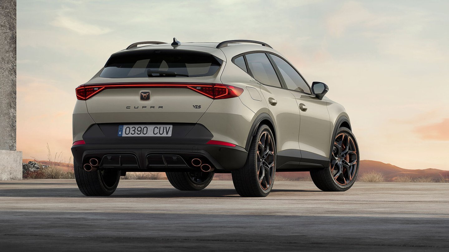 Der Cupra Formentor VZ5 startet im vierten Quartal 2021.