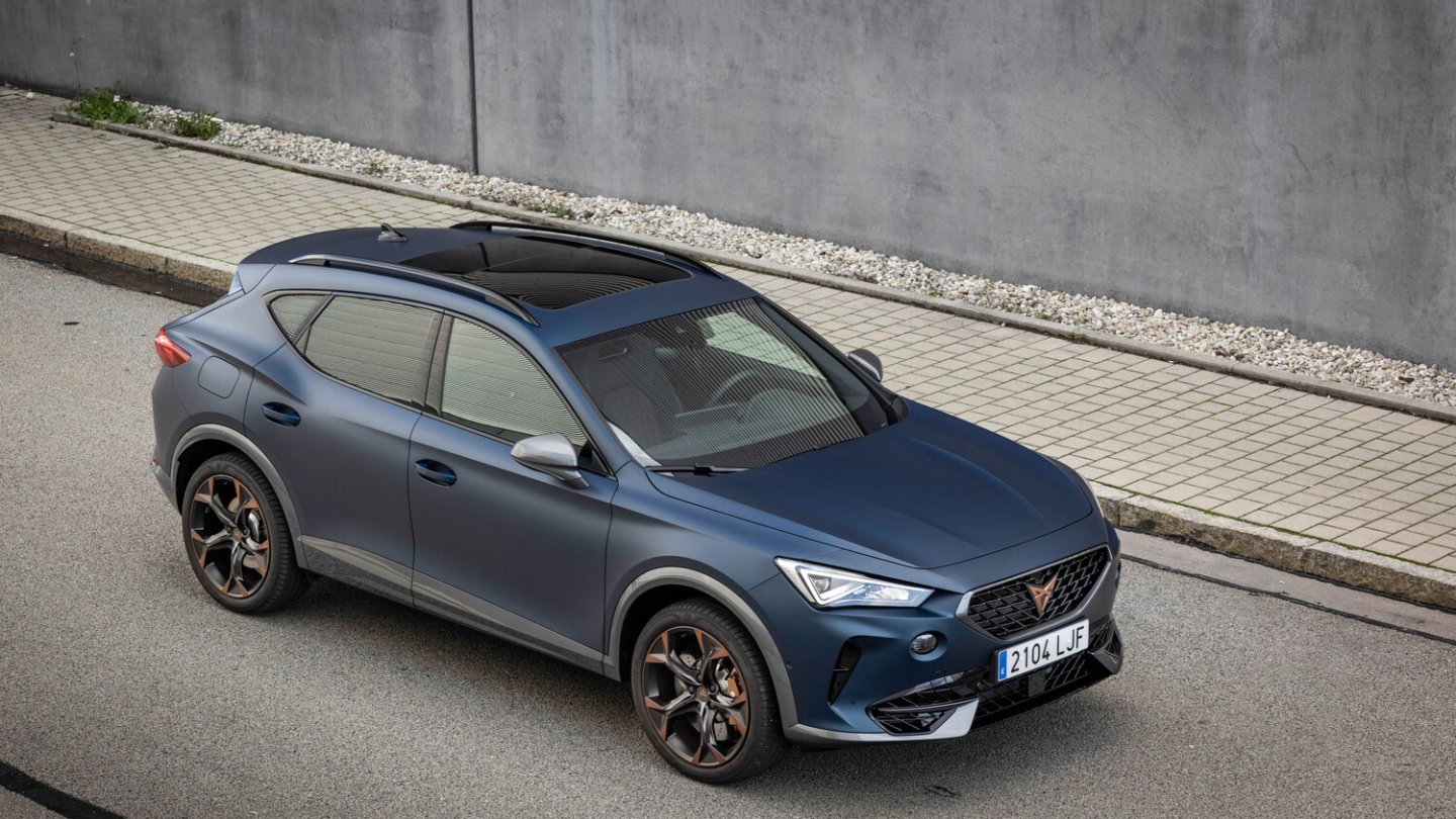 Der Cupra Formentor e-Hybrid kommt in zwei Leistungsstufen.