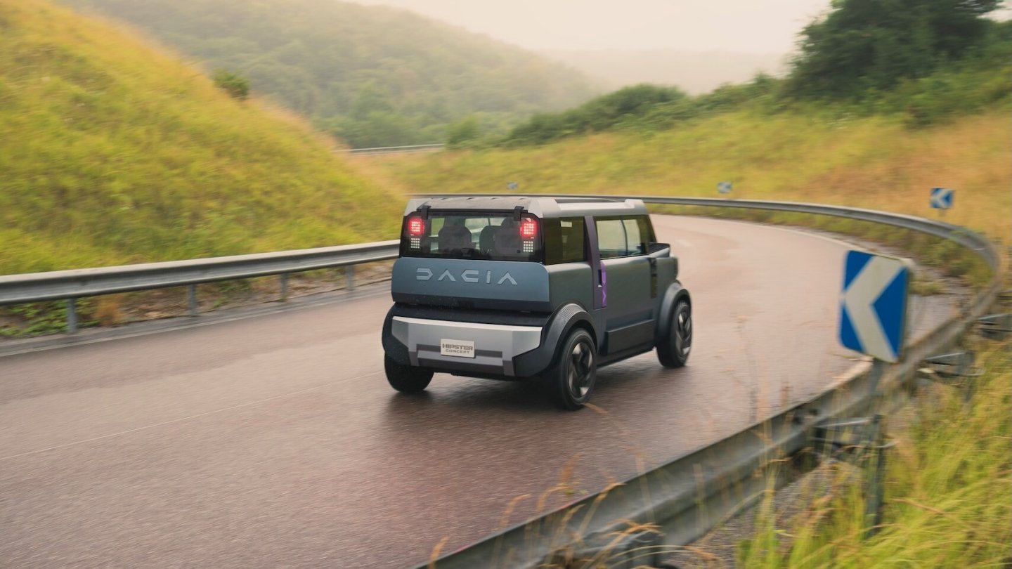 Die kastenförmige Karosserie zeigt schon auf den ersten Blick, dass der Raum im Hipster maximal genutzt wird.