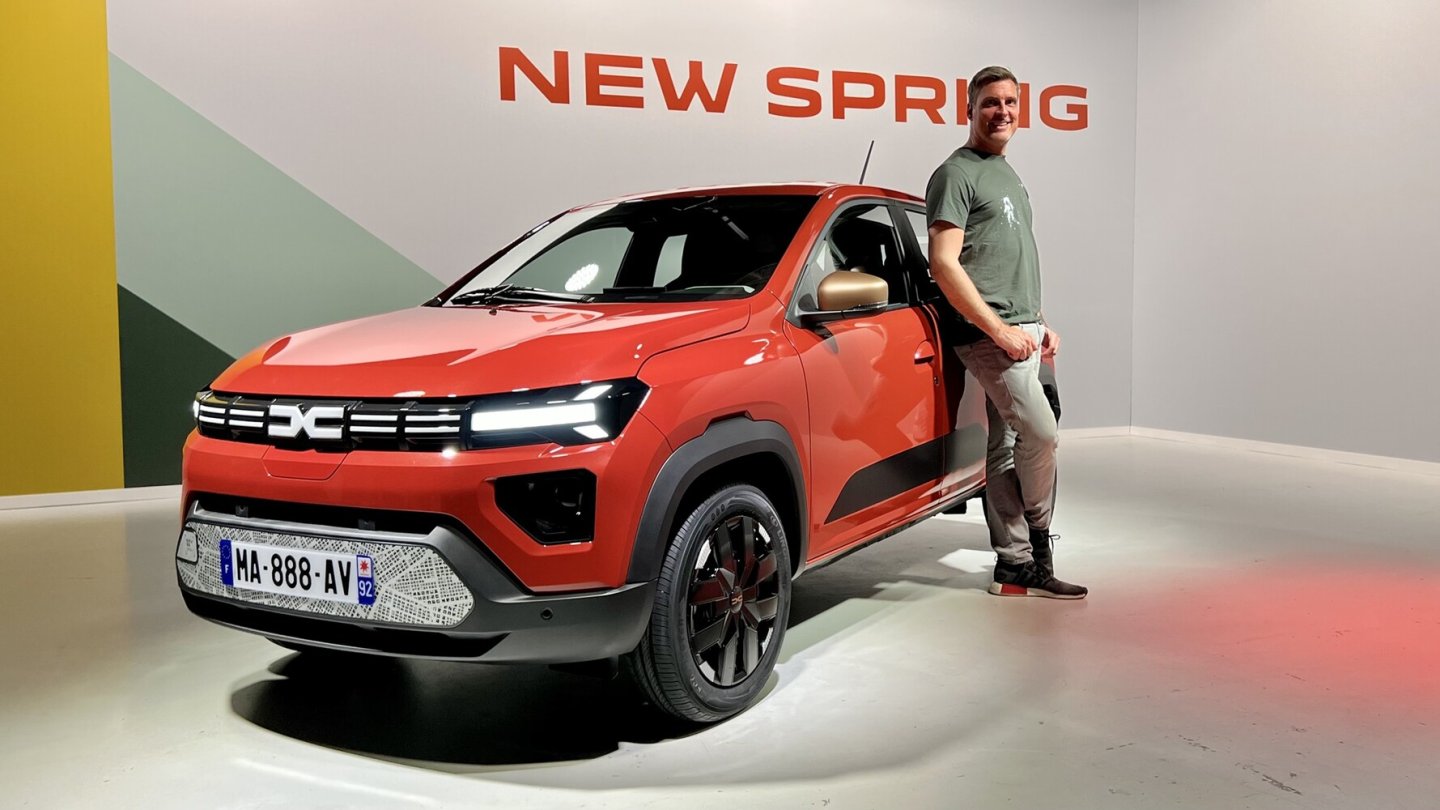 Das Topmodell ist der Dacia Spring Extreme.