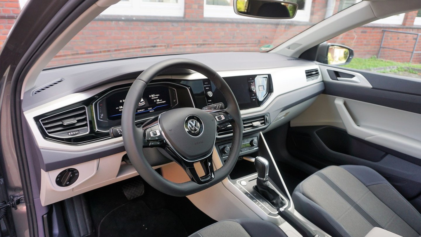 Active Info Display im VW Polo