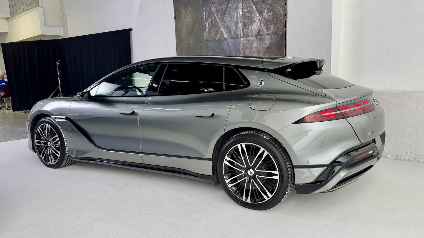 Der Shooting Brake aus China ist 5,18 Meter lang.