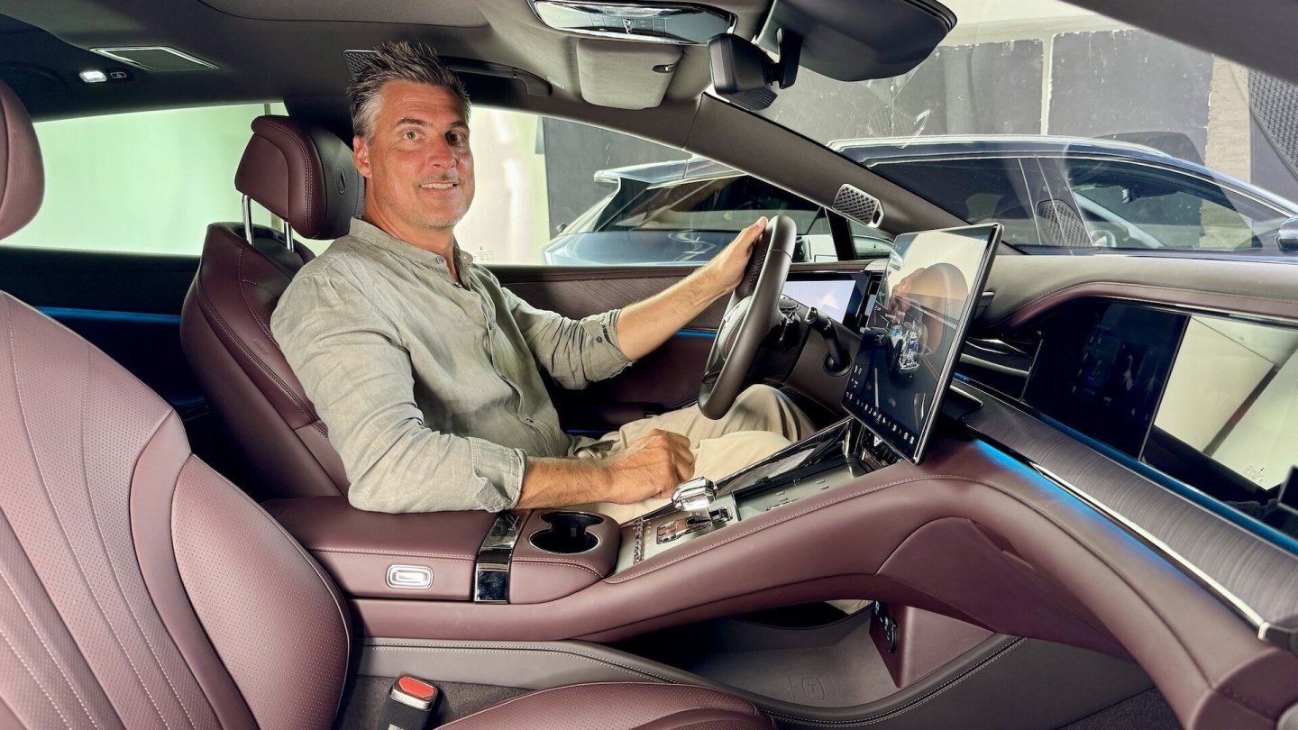 Viel Platz, Luxusausstattung und hochwertige Materialien: Der Innenraum des Denza Z9 GT.