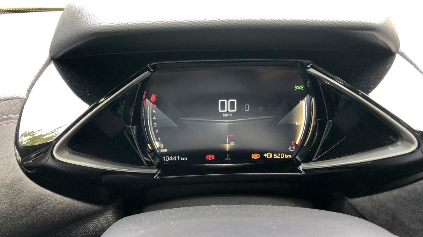 Digitale Instrumente sind serienmäßig.