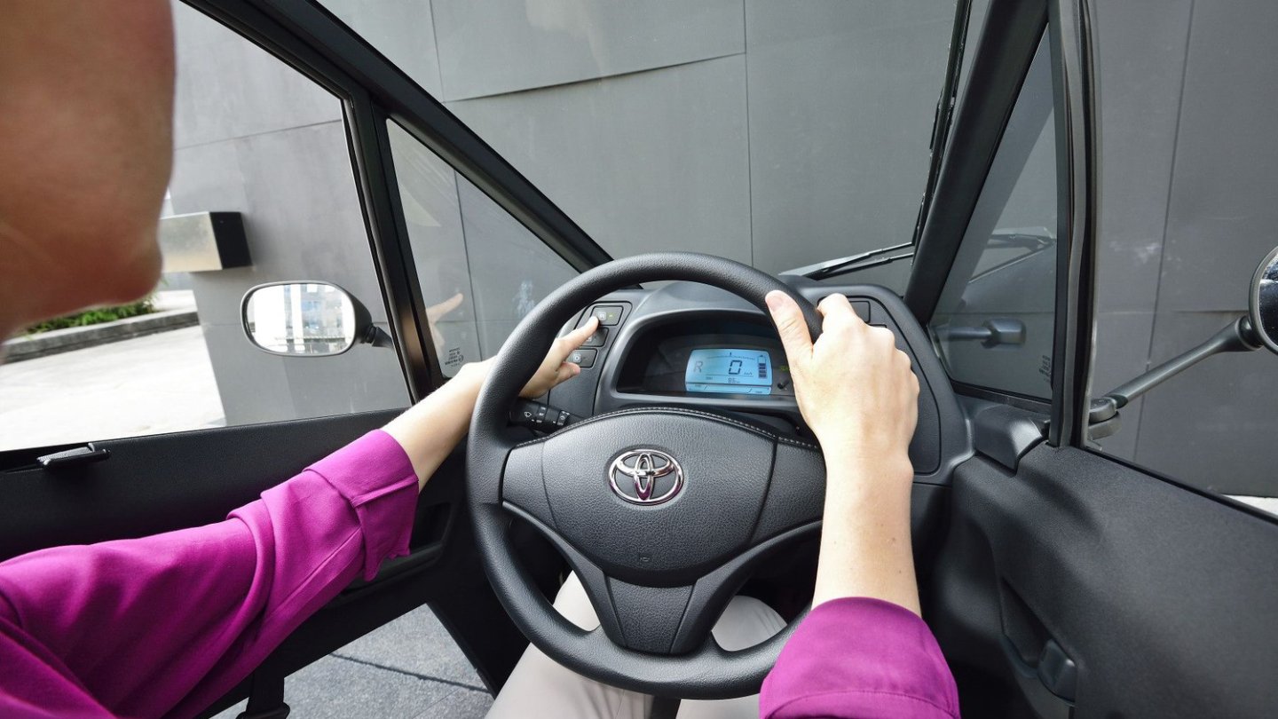 Die Ape ist im 3. Jahrtausend angekommen. Willkommen im Toyota i-Road