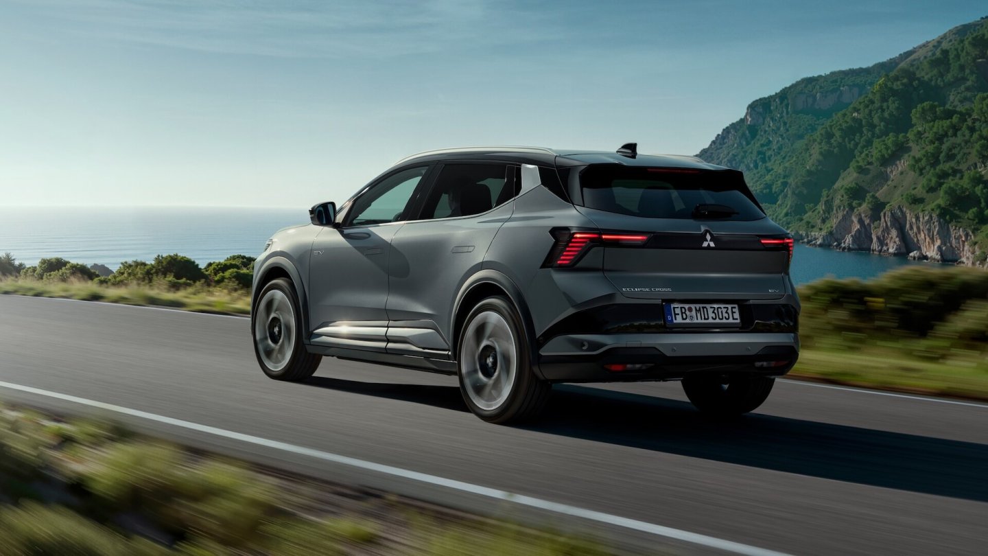 Zum Marktstart kommt der Mitsubishi Eclipse Cross mit 87 kWh großem Akku.