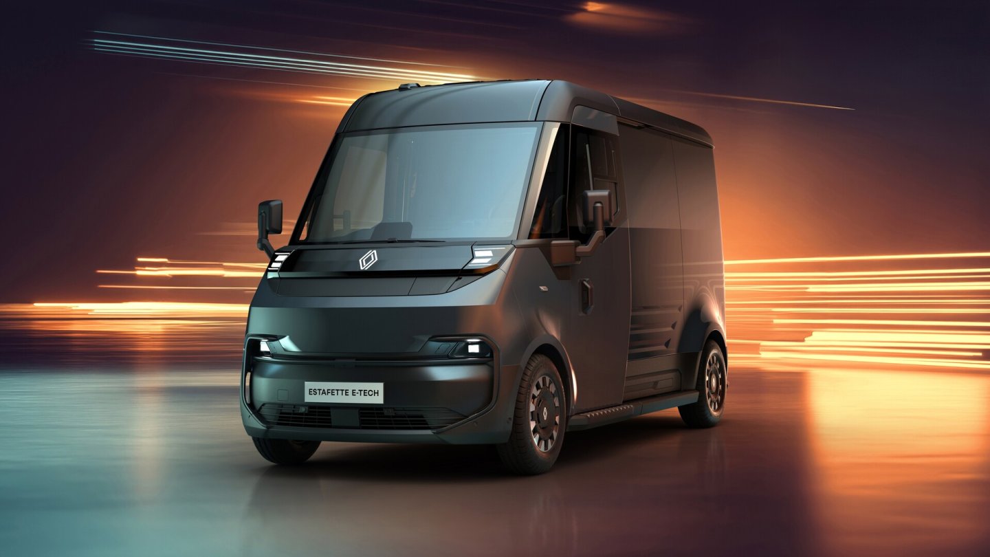 Der Renault Estafette soll vor allem Kurier- und Paketdienste ansprechen.