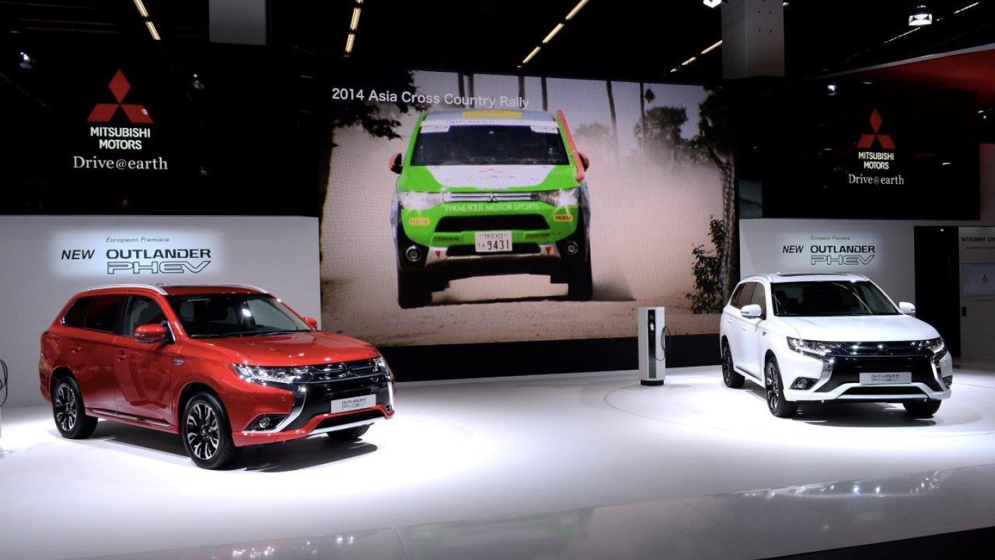 Mitusbishi auf der IAA: Premiere des neuen Outlander Plug-In Hybrid