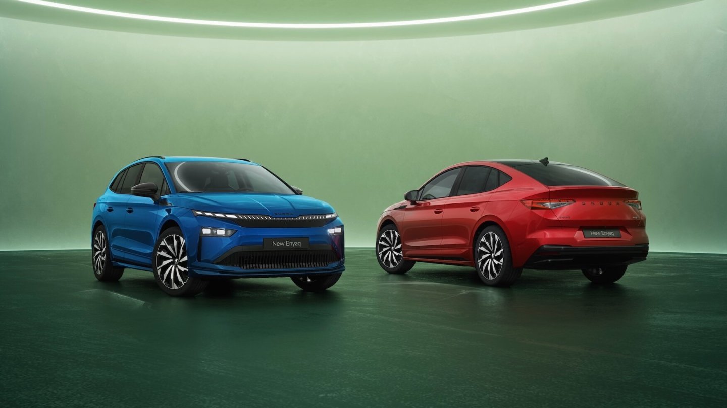 Auch der neue Skoda Enyaq kommt als Sportline-Modell, ein RS mit Facelift folgt später.