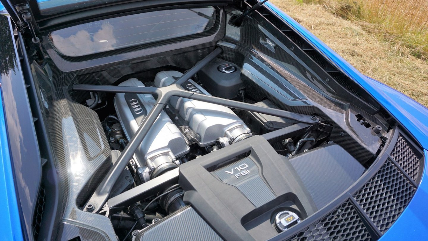 Rocket Science: Ein wunderbarer, nicht aufgeladener V10 mit 540 PS.