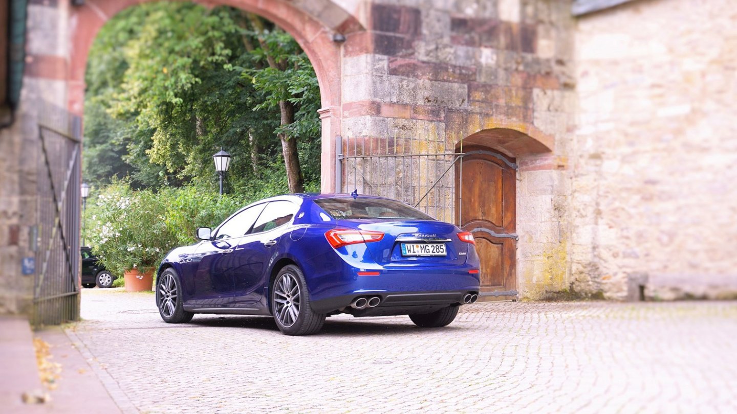 Trotz der Front: Der Hintern des Ghibli ist meiner Meinung nach seine beste Seite.