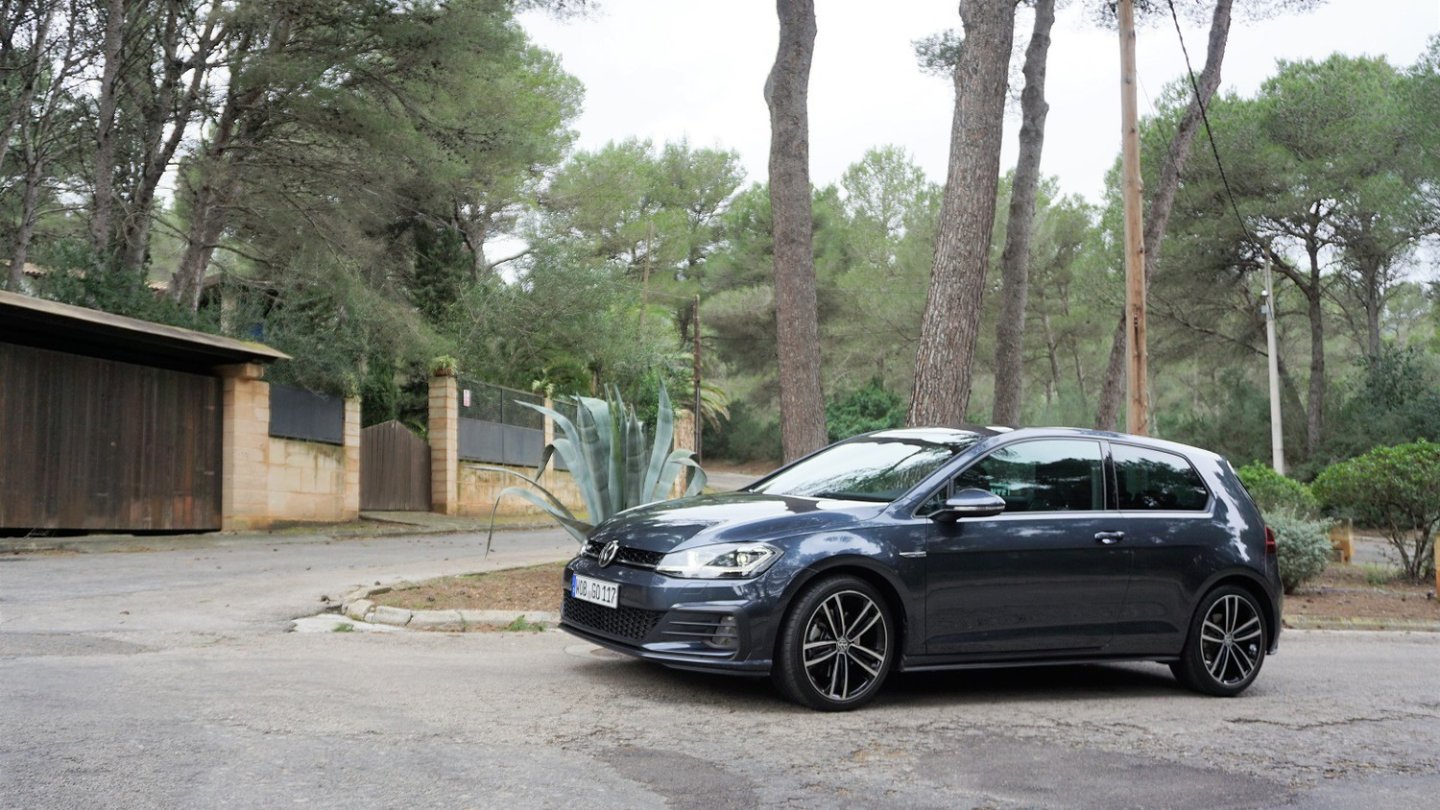 Dreitürige VW Golf sieht man nicht mehr allzu oft.