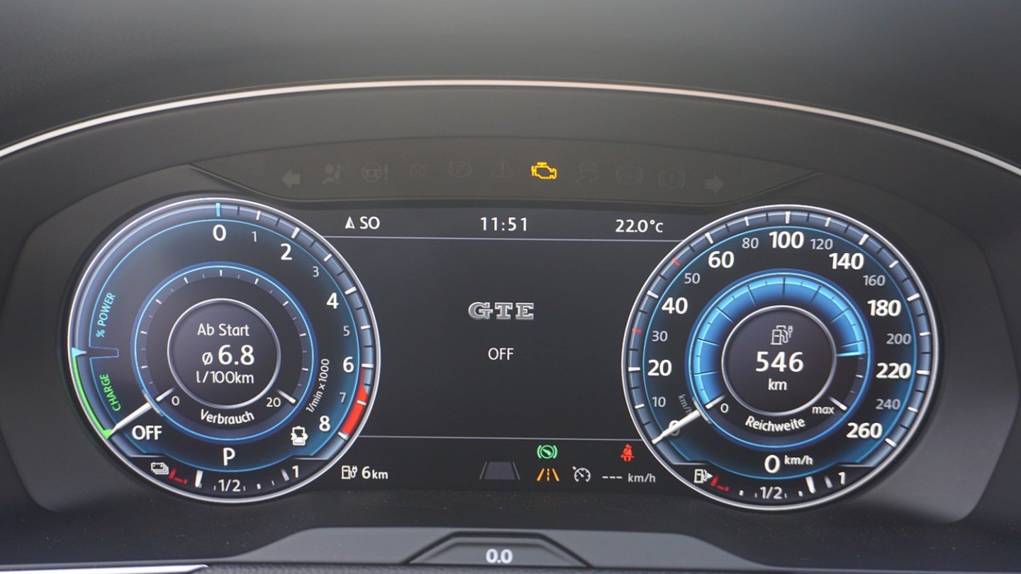 Das Active Info Display für 505 Euro sollte man sich im GTE auf jeden Fall gönnen.