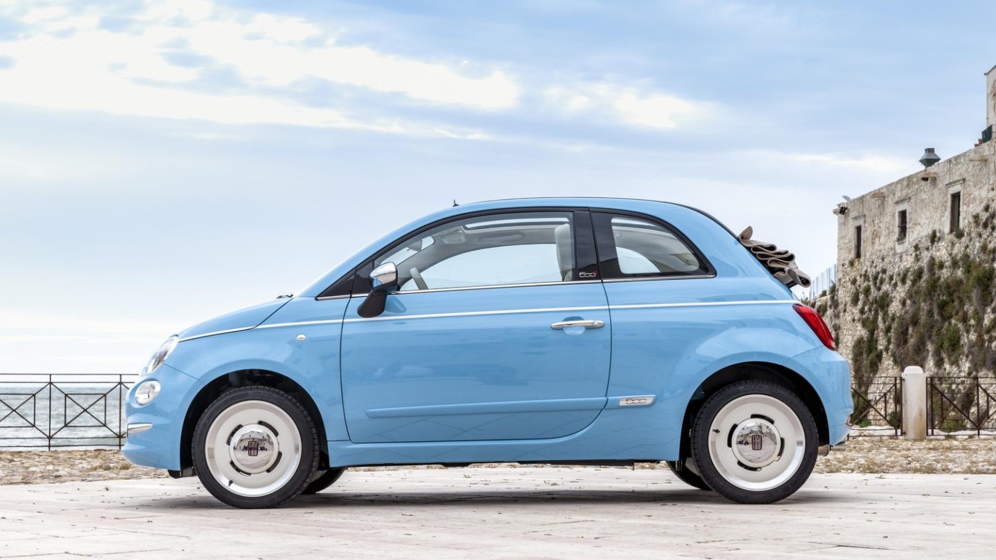 Das Sondermodell Spiaggina ´58 basiert auf dem bekannten Fiat 500C.